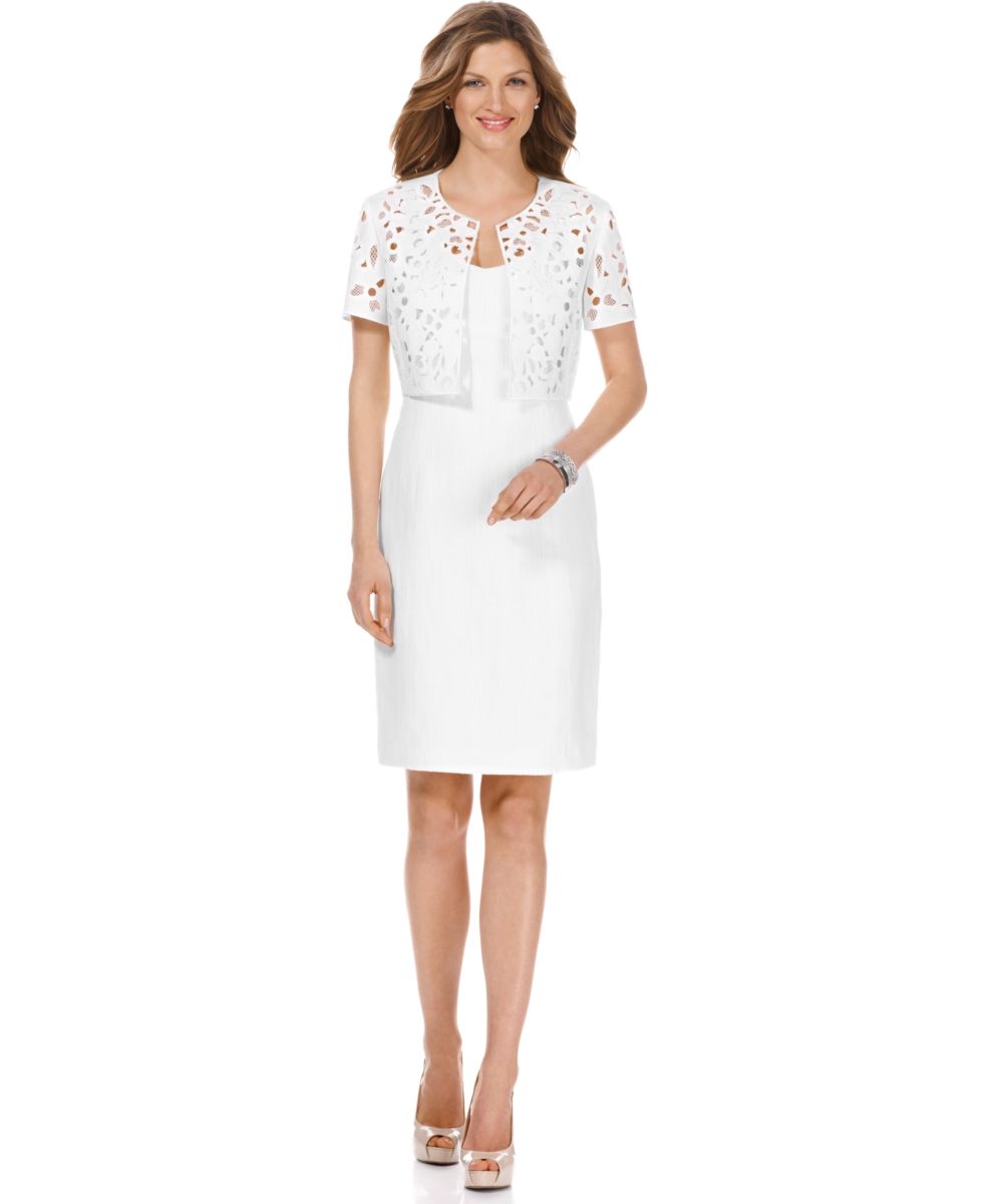 Fashion off white sheath dresses with jackets men couture tracksuit