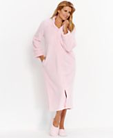 Charter Club Supersoft Dimple Long Zip Robe