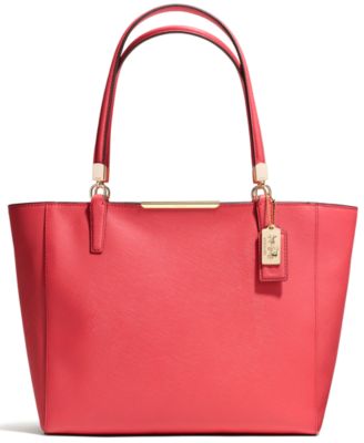 Coach Madison East/West Leather Tote