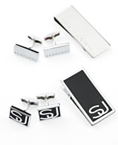 Sean John Accessories, Money Clip and Cufflinks Boxed Set