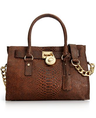MICHAEL Michael Kors Macys Exclusive Hamilton East West Satchel - Handbags & Accessories - Macy&#39;s