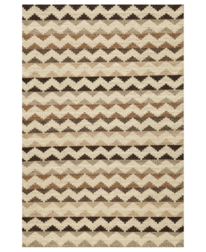 UPC 039425229017 product image for Momeni Area Rug, Keaton Flatweave Zig Zag Natural 3'6