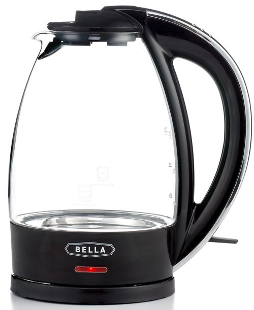Bella 1.7 Liter Electric Glass Tea Kettle 13822 eBay