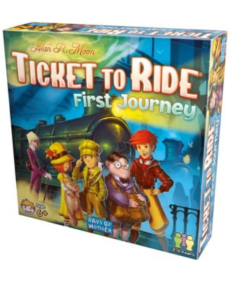 Asmodee Editions Ticket To Ride First Journey Strategy Board Game