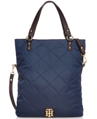 quilted nylon bag