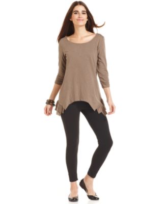 ankle leggings with tops