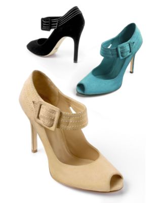 JLO by Jennifer Lopez Wanting Peep-Toe Ankle-Strap Pump