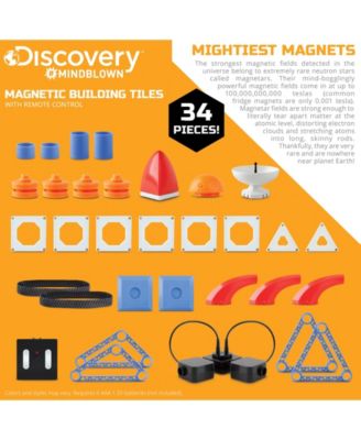 Discovery #MINDBLOWN Toy Magnetic Tiles with Remote Control image number null