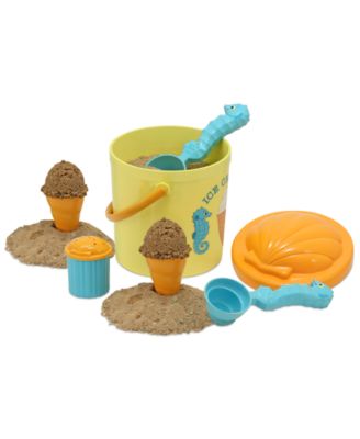 Melissa and Doug Kids Toy, Speck Seahorse Sand Ice Cream Set image number null