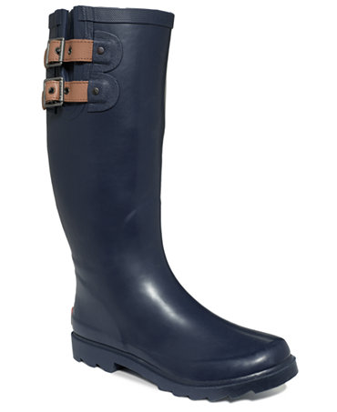 Chooka Women&#39;s Top Solid Rain Boots - Shoes - Macy&#39;s