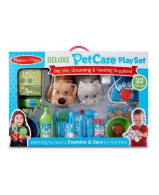 Melissa and Doug Deluxe Pet Care Play Set image number null