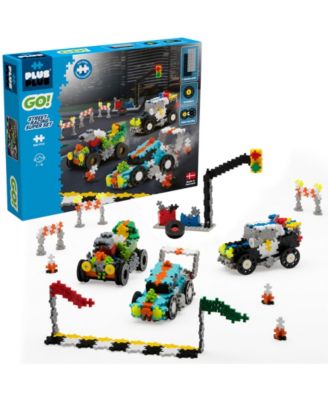 Plus-Plus - GO! 900 Pieces Street Racing Super Set - Model Vehicle Building Steam Toy