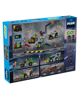 Plus-Plus - GO! 900 Pieces Street Racing Super Set - Model Vehicle Building Steam Toy image number null