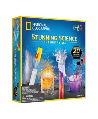 National Geographic Stunning Science Chemistry Set image number null