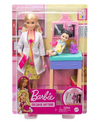 Barbie You Can Be Anything Pediatrician Doll & Playset image number null