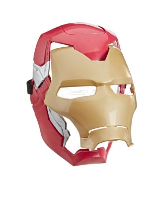 Marvel Avengers Iron Man Flip FX Mask with Flip-Activated Light Effects for Costume and Role-Play Dress Up