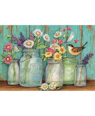 Lang Mason Flowers 1000pc Puzzle image number null