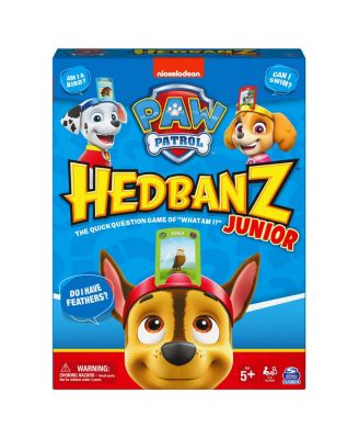 CLOSEOUT! HedBanz Jr. PAW Patrol, Picture Guessing Game for Families and Kids Ages 5 and up image number null
