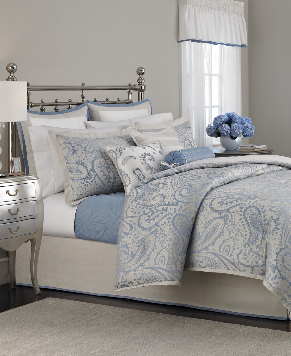 Martha Stewart Collection Gemstone Paisley 22 Piece Comforter Sets