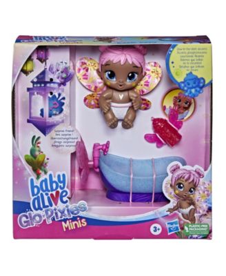 CLOSEOUT! Baby Alive GloPixies Minis Bubble Sunny Doll image number null
