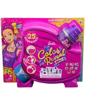 Barbie Color Reveal Doll, 17 Piece Set image number null
