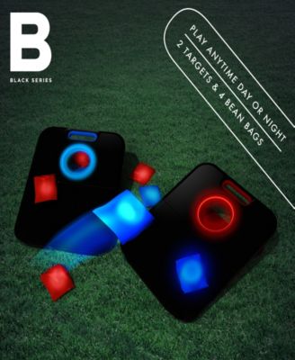 Black Series Light Up Bean Bag Toss Game Set image number null