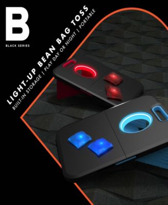Black Series Light Up Bean Bag Toss Game Set image number null