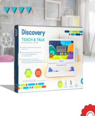Discovery Kids Teach & Talk Exploration Computer Laptop image number null