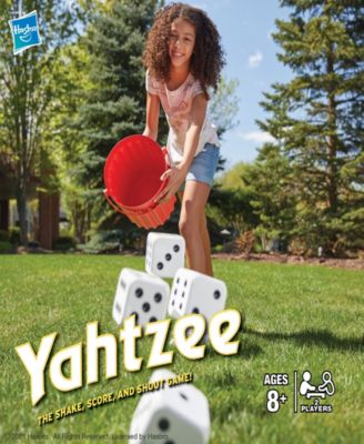 Hasbro Gaming Oversized Yahtzee Set image number null