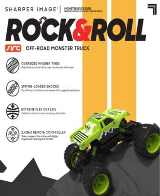 Sharper Image Remote Control Monster Rockslide Truck Toy, Set of 2 image number null