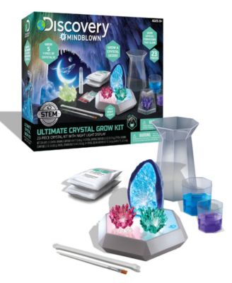 Discovery #Mindblown Ultimate 23-Piece Crystal Growing Kit