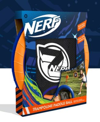 Nerf Trampoline Paddle Ball and Frisbee Set image number null