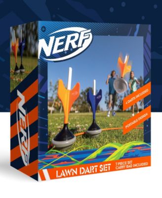 Nerf Soft Tip Lawn Dart Game Set with Storage Bag image number null