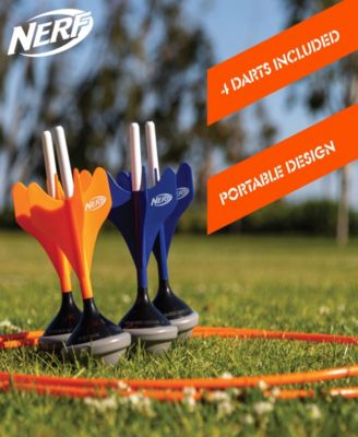 Nerf Soft Tip Lawn Dart Game Set with Storage Bag image number null