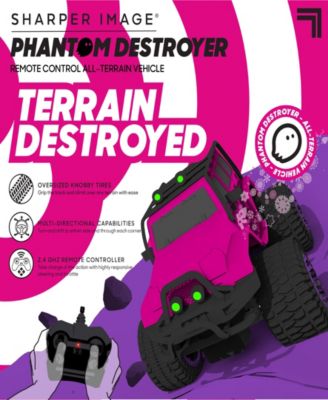 Sharper Image Remote Control All-Terrain Phantom Destroyer Toy Car, Set of 2 image number null