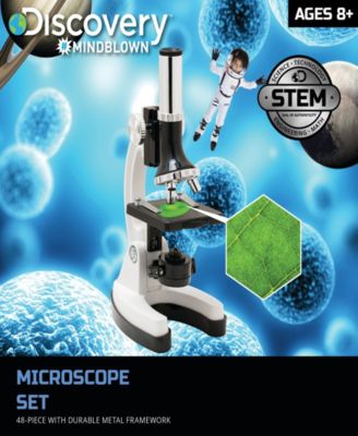 Discovery #MINDBLOWN 48 Piece Microscope Set with Case image number null