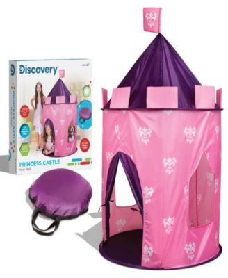 Discovery Kids Play Princess Castle Hideaway Tent, Set of 6