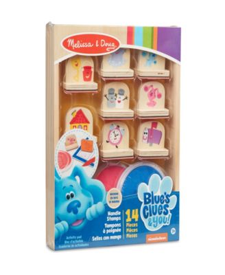 Melissa and Doug Blues Clues You Handle Stamps, Set of 15 image number null
