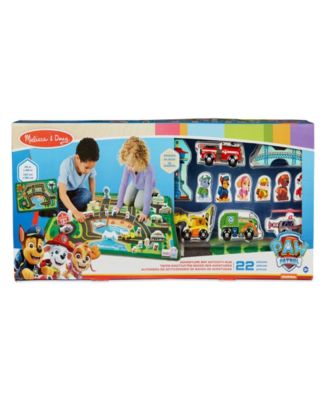 Melissa and Doug Paw Patrol Adventure Bay Activity Rug image number null