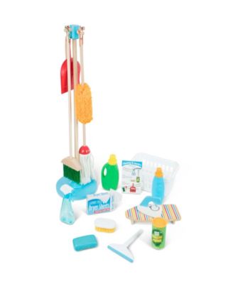 Melissa and Doug Deluxe Cleaning Laundry Play Set, 21 Piece