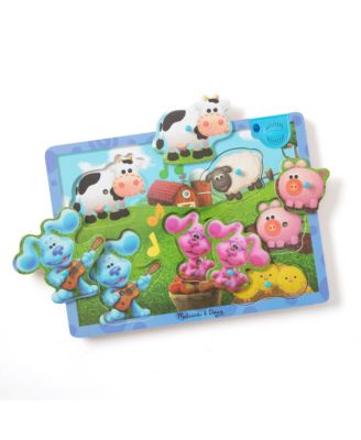 Melissa and Doug Blues Clues You Musical Farm Sound Puzzle, Set of 6 image number null