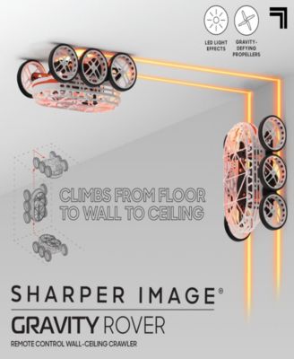 Sharper Image Remote Control Gravity Rover Wall-Ceiling Crawler image number null