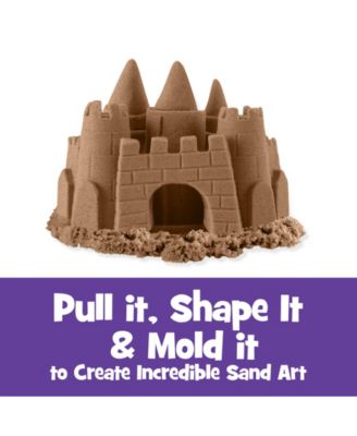 Kinetic Sand the Original Moldable Sensory Play Sand, Brown, 2 Pounds image number null