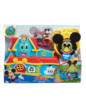 Disney Junior Mickey Mouse Funny the Funhouse Playset with Bonus Figures image number null
