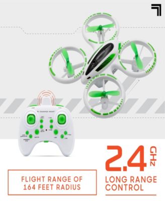 Sharper Image 2.4GHz RC Glow Up Stunt Drone with LED Lights image number null