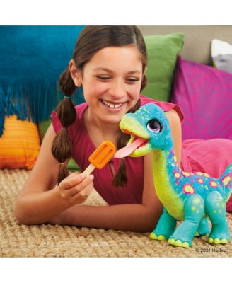 FurReal Friends Snackin' Sam the Bronto Plush Toy image number null