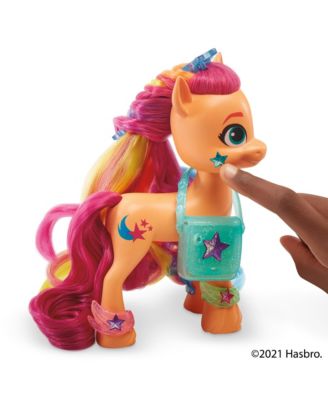 CLOSEOUT! My Little Pony Rainbow Reveal Sunny Toy, Set of 18 image number null