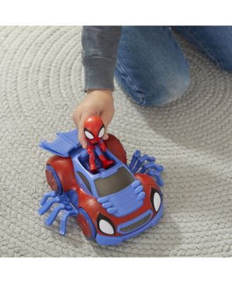 Spidey and His Amazing Friends 2 in 1 Web Crawler Playset image number null