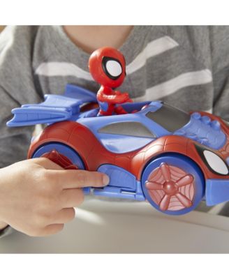 Spidey and His Amazing Friends 2 in 1 Web Crawler Playset image number null