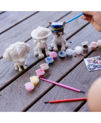 Melissa and Doug Paw Patrol Craft Kit Pup Figurines, Set of 3 image number null